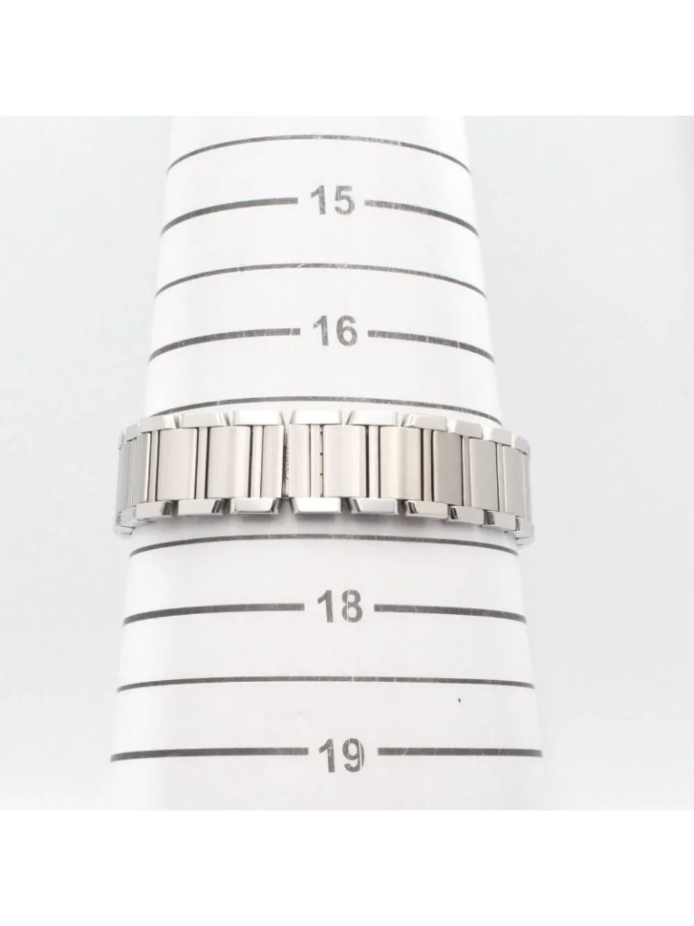 Cartier Watch Tank Francaise SM Pink Shell Stainless Steel